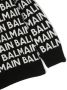 Balmain Kids Intarsia trui Zwart - Thumbnail 3
