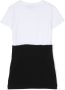 Balmain Kids Katoenen jurk Wit - Thumbnail 2