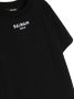 Balmain Kids T-shirt met geborduurd logo Zwart - Thumbnail 3