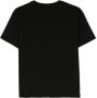 Balmain Kids T-shirt met geborduurd logo Zwart - Thumbnail 2