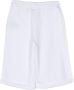 Balmain Kids Shorts met logoprint Wit - Thumbnail 2