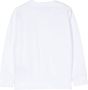 Balmain Kids Sweater met logoprint Wit - Thumbnail 2