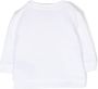 Balmain Kids Sweater met logoprint Wit - Thumbnail 2