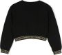 Balmain Kids Sweater met logoprint Zwart - Thumbnail 2