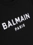 Balmain Kids T-shirt met logoprint Zwart - Thumbnail 3