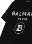 Balmain Kids T-shirt met logoprint Zwart - Thumbnail 3