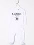Balmain Kids Pyjama met logoprint Wit - Thumbnail 2