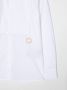 Balmain Kids Shirt met geplooide bies Wit - Thumbnail 3