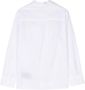 Balmain Kids Shirt met logopatch Wit - Thumbnail 2