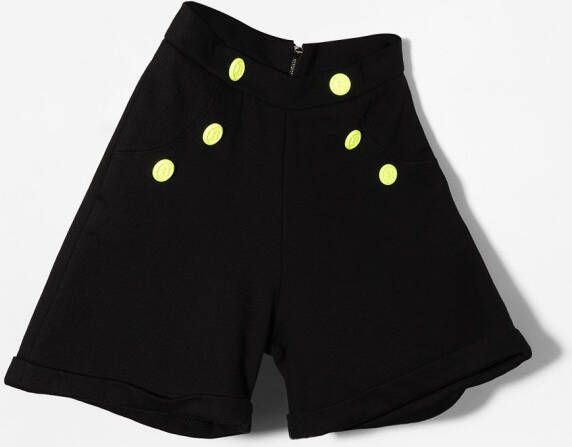 Balmain Kids Shorts met sierknoop Zwart