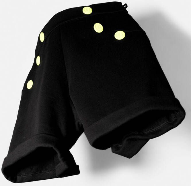 Balmain Kids Shorts met sierknoop Zwart