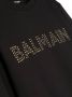 Balmain Kids Sweater met logo Zwart - Thumbnail 3