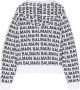 Balmain Kids Sweater met logoprint Wit - Thumbnail 2