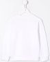 Balmain Kids Sweater met logoprint Wit - Thumbnail 2