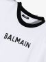 Balmain Kids Sweater met logoprint Wit - Thumbnail 3