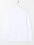 Balmain Kids Sweater met logoprint Wit - Thumbnail 2