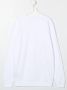 Balmain Kids Sweater met logoprint Wit - Thumbnail 2