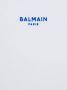 Balmain Kids T-shirt met geborduurd logo Wit - Thumbnail 3