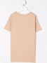 Balmain Kids T-shirt met logo-reliëf Beige - Thumbnail 2