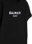 Balmain Kids T-shirt met logo-reliëf Zwart - Thumbnail 3