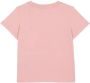 Balmain Kids T-shirt met logo Roze - Thumbnail 2