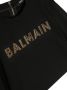 Balmain Kids T-shirt met logo Zwart - Thumbnail 3