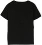 Balmain Kids T-shirt met logopatch Zwart - Thumbnail 2