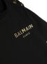 Balmain Kids T-shirt met logoprint Zwart - Thumbnail 3