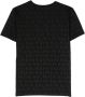 Balmain Kids T-shirt met logoprint Zwart - Thumbnail 2