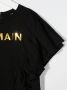Balmain Kids T-shirt met logoprint Zwart - Thumbnail 3