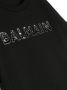 Balmain Kids T-shirt met pailletten Zwart - Thumbnail 3