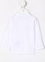 Balmain Kids T-shirt verfraaid met logo Wit - Thumbnail 2