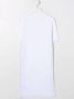 Balmain Kids T-shirtjurk met logotape Wit - Thumbnail 2
