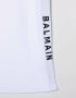 Balmain Kids T-shirtjurk met logotape Wit - Thumbnail 3