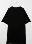 Balmain Kids T-shirtjurk met logoprint Zwart - Thumbnail 2