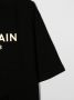 Balmain Kids T-shirtjurk met logoprint Zwart - Thumbnail 3