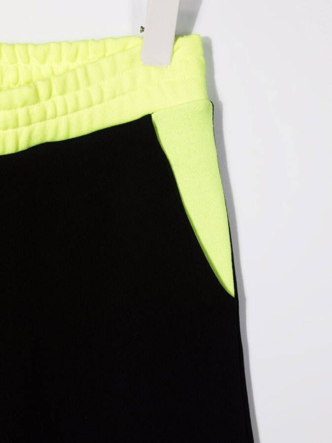 Balmain Kids Trainingsbroek met colourblocking Zwart