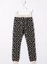 Balmain Kids Trainingsbroek met geometrische print Zwart - Thumbnail 2