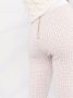 Balmain Legging met monogram patroon Beige - Thumbnail 3