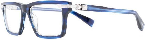 Balmain Eyewear Bril met vierkant montuur Blauw
