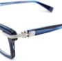 Balmain Eyewear Bril met vierkant montuur Blauw - Thumbnail 3