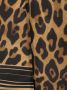 Balmain Zijden sjaal met luipaardprint Brown Dames - Thumbnail 4