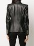 Balmain Leren jack Zwart - Thumbnail 4