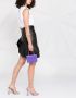 Balmain Leren mini-rok Zwart - Thumbnail 4