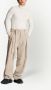 Balmain Linnen broek Beige - Thumbnail 2