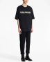 Balmain T-shirt met geborduurd logo Zwart - Thumbnail 3