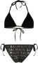 Balmain Bikini met logoprint Zwart - Thumbnail 2