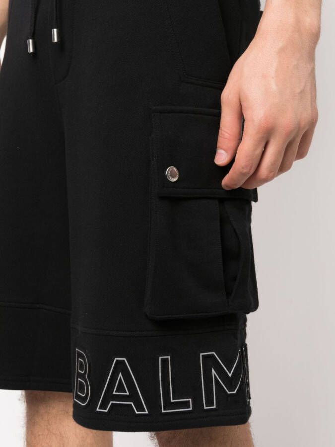 Balmain Cargo shorts Zwart
