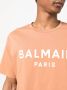 Balmain T-shirt met logoprint Bruin - Thumbnail 5