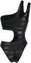 Balmain Badpak met logoprint Zwart - Thumbnail 2